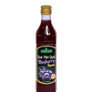Syrup Golden Farm Việt Quất Tím (Blueberry Syrup) 520 ml - SGF031