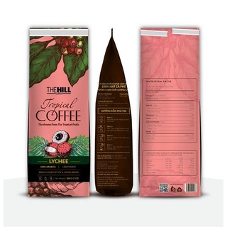 Cà Phê The Hill Dòng Trái Cây (Tropical Coffee) - Vải (Lychee) 200g (Dạng hạt) (Túi)