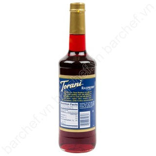 Syrup Torani Phúc Bồn Tử (Raspberry) 750 ml - STO049