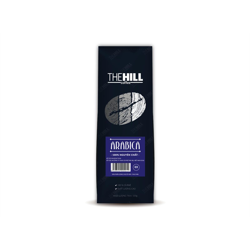 Cà Phê The Hill 100% Arabica 3 500g (Dạng hạt)
