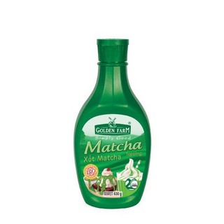 Sốt Matcha (Macha Topping) Golden Farm 630 g (Chai) - WSA040