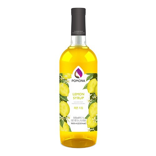 Syrup chanh POMONA (Lemon Syrup) 1.000 ml - SPM007