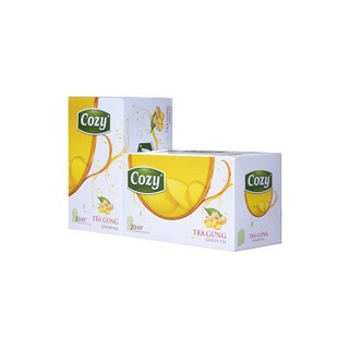 Trà Cozy Trà Túi lọc Gừng (2g x 20 gói/hộp) - TCZ014