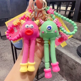 Móc khóa hình búp bê hoạt hình dễ thương