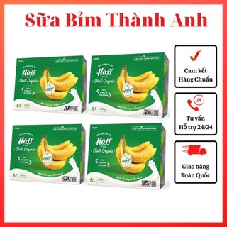 Sữa chua hoff organic cho bé từ 6 tháng vỉ 6 hộp x 55g