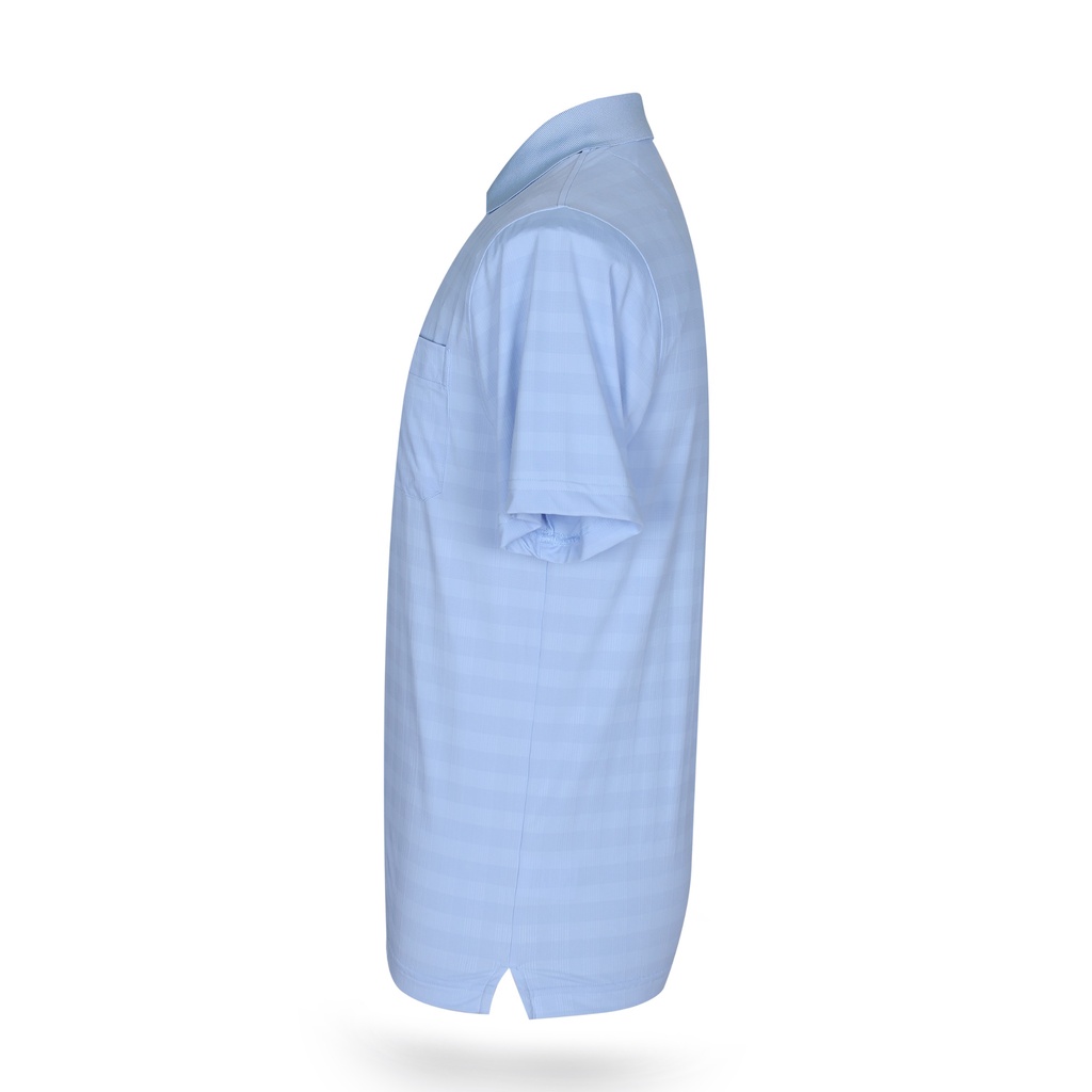 Áo thun polo nam Khatoco màu xám mã A2MN398R2-VNCR275-2412-N