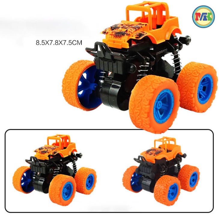 Xe Ô Tô Đồ Chơi Địa Hình – Xe Ô Tô Chạy Đà Quán Tính Giảm Xóc 4 Bánh - Xoay 360 Độ 2 Cầu – An Toàn Cho Bé