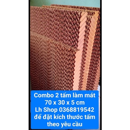 Combo 2 tấm làm mát 70 x 30 x 5 cm