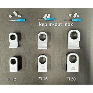 Kẹp inout inox phi 20 week