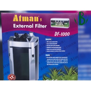 Máy lọc ngoài, máy lọc nước bể cá Atman Df 1000