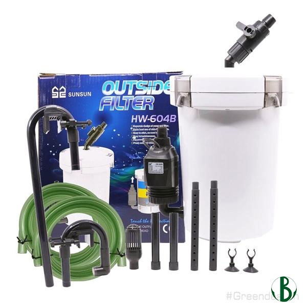 Máy lọc ngoài bể cá Sunsun HW 604B