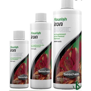 Phân nước Seachem Flourish Iron 500ML bổ sung FE cho cây thủy sinh
