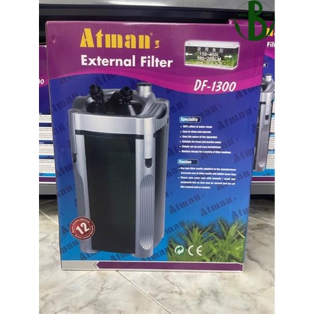 Máy lọc nước bể cá, máy lọc ngoài Atman DF 1300