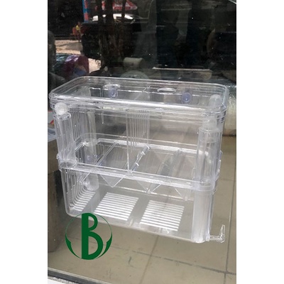 Lồng mica 2 ngăn cho cá đẻ