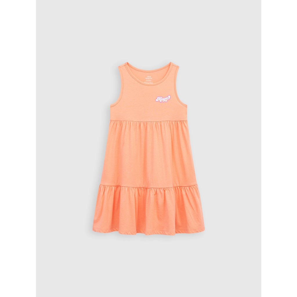 Váy liền bé gái CANIFA chất liệu cotton pha 1DS23S002