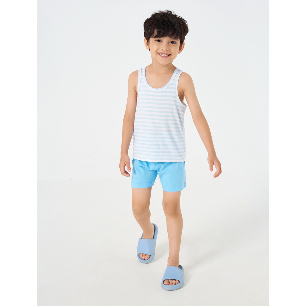 Pack 2 quần bé trai CANIFA cotton cạp chun co dãn 2LA22S003