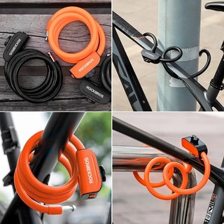 Xích khóa xe đạp khóa - cáp xe đạp rockbros - bảo vệ không thể thiếu