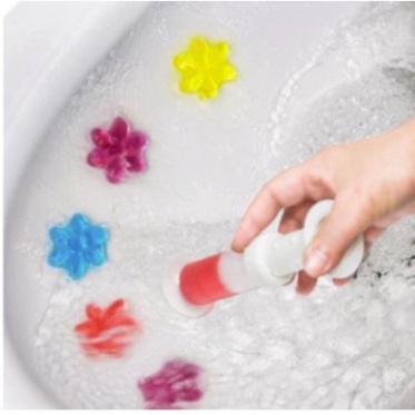 Gel khử mùi bồn cầu nhà vệ sinh hoa thơm khử trùng toilet
