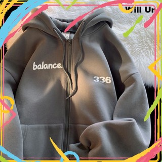 Cao Cấp Áo hoodie Form rộng WILL - khoác nỉ form Unisex MoMo official