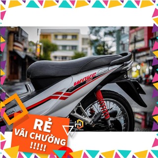 Tem rời Wave S110 - Mẫu đen đỏ 2023