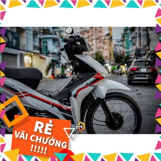Tem rời Wave S110 - Mẫu đen đỏ 2023