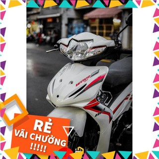 Tem rời Wave S110 - Mẫu đen đỏ 2023