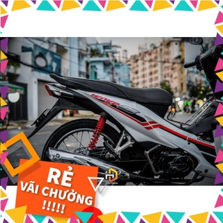 Tem rời Wave S110 - Mẫu đen đỏ 2023