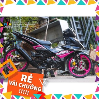 Tem rời exciter 150 hồng xám đen - mẫu sniper 150 chuẩn from