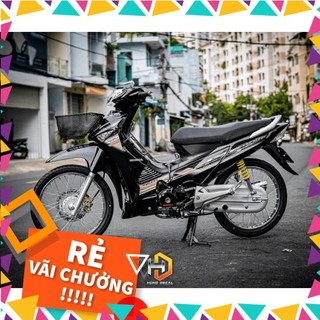 Tem rời Wave125i Thailand - Mẫu vàng đồng đơn giản