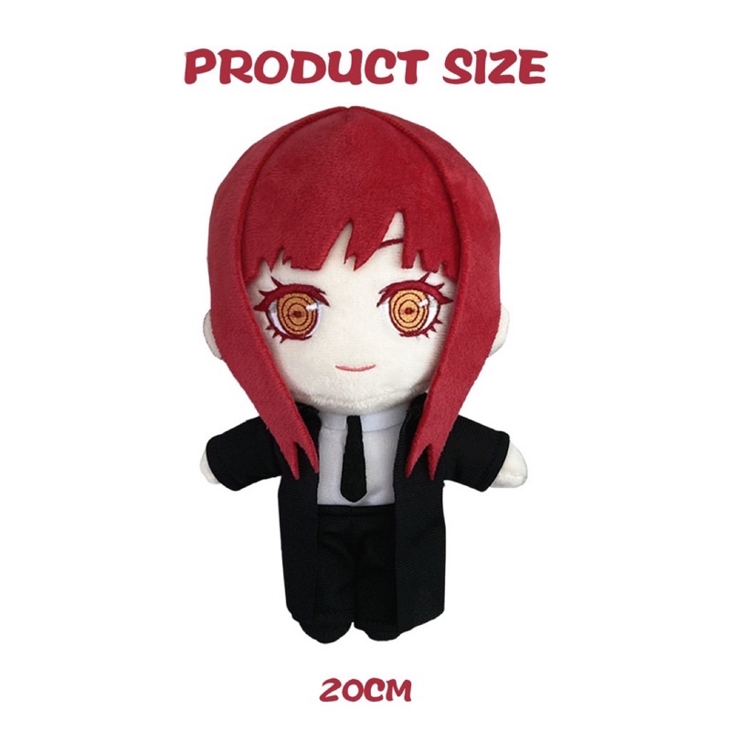 Gấu bông Anime các loại - Thú nhồi bông nhân vật Demon Slayer, quỷ cưa Pochita, Naruto