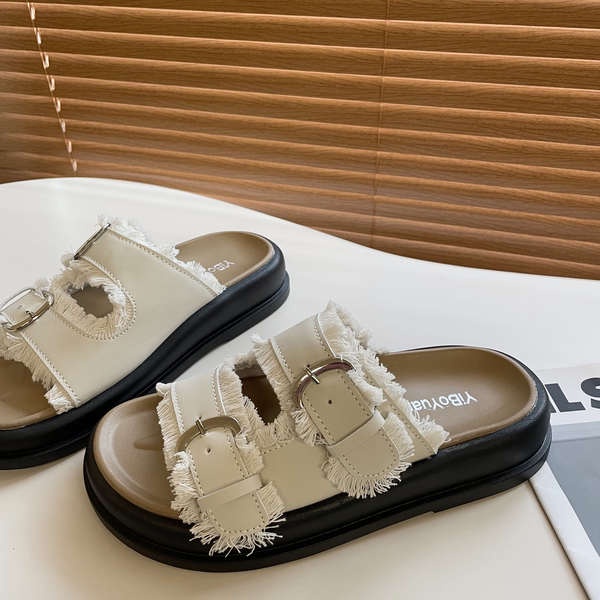 Giày Sandal Đế Dày Thoải Mái Thời Trang Mùa Thu