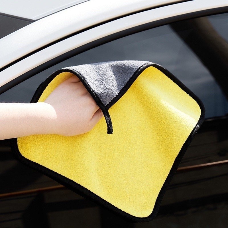 Khăn Lau Đa Năng 2 Mặt Siêu Thấm Cực Dày Không Đổ Lông Chuyên Dụng Cho Ô Tô Xe Hơi 88419