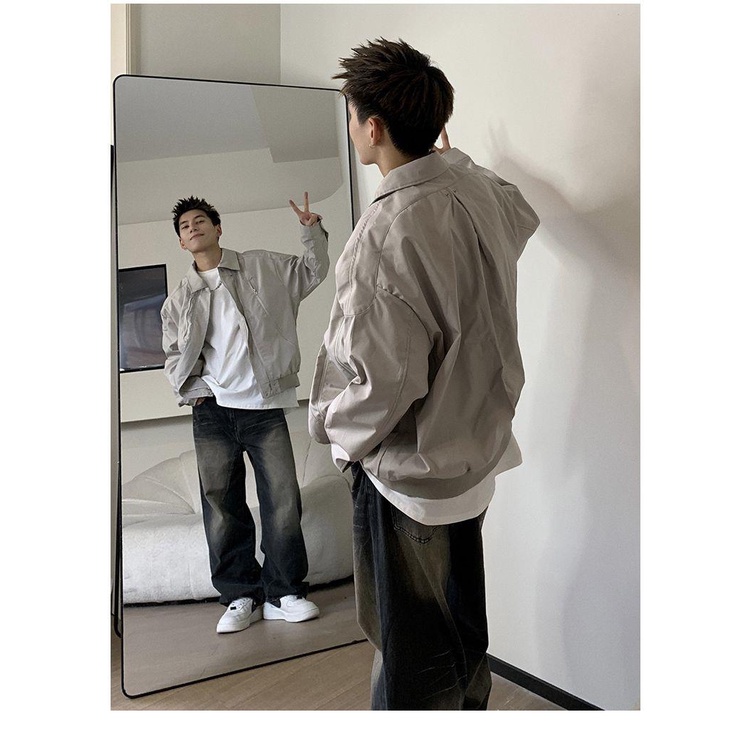 Áo Khoác Nhiều Túi Phong Cách hiphop Thời Trang Mùa Xuân Thu Dành Cho Nam