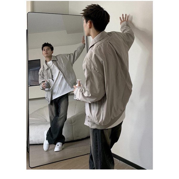 Áo Khoác Nhiều Túi Phong Cách hiphop Thời Trang Mùa Xuân Thu Dành Cho Nam