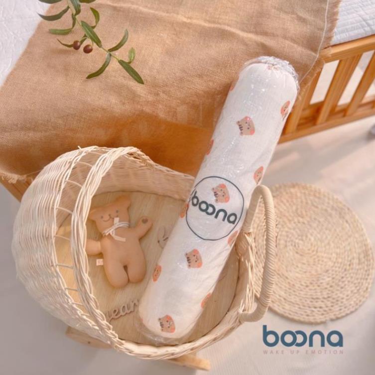 Gối ôm cho bé Muslin mềm mại, thấm hút tốt shop BECON