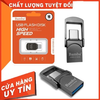 Hcm- usb 3.0 + typ c bamba dung lượng 16gb - 32gb - 64gb - 128gb