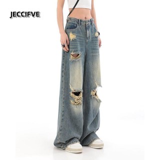 Quần jeans dài lưng cao thời trang dành cho cả nam và nữ
