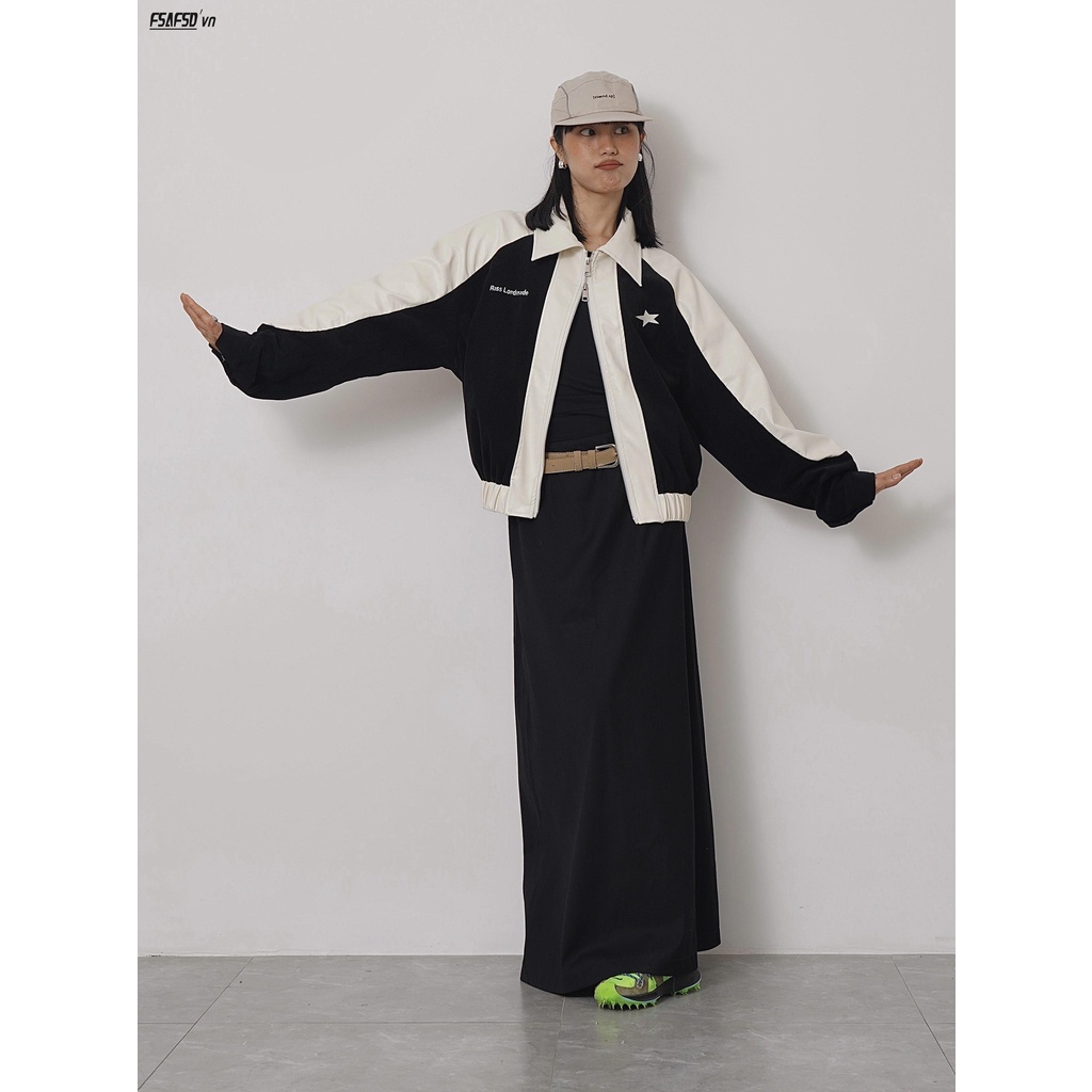 Áo Khoác Bóng Chày Bằng Da pu Thời Trang Xuân Thu 2023 Dành Cho Cặp Đôi