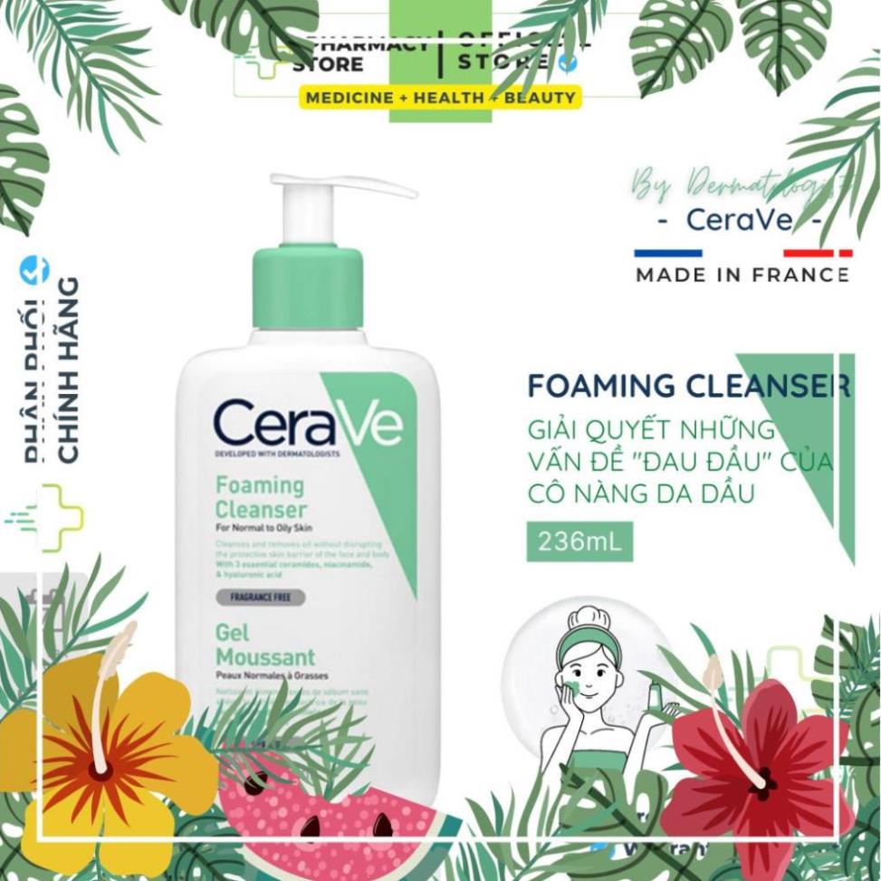 Sữa rửa mặt cerave 236ml