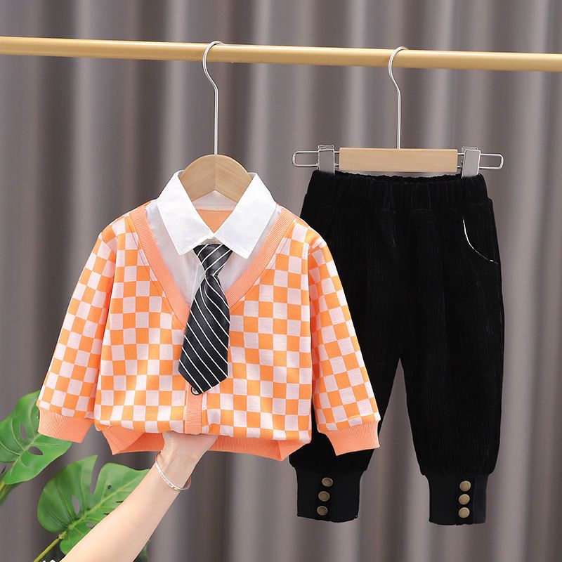 Bộ Đồ Thời Trang Phong Cách Mới 2023 Cho Bé Trai