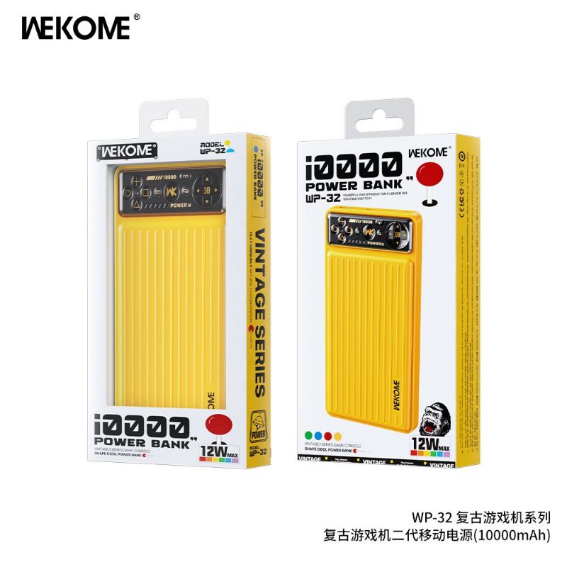 Sạc Dự Phòng Wekome WP-32 10000mAh