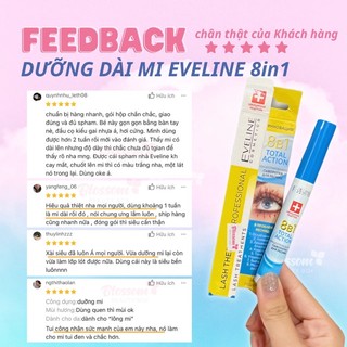 Mascara chuốt dưỡng dài mi EVELINE 8 in 1