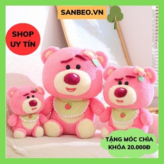 Gấu lotso dâu yếm baby, gấu bông losto mùi thơm nhẹ dễ thương - sanbeo.vn