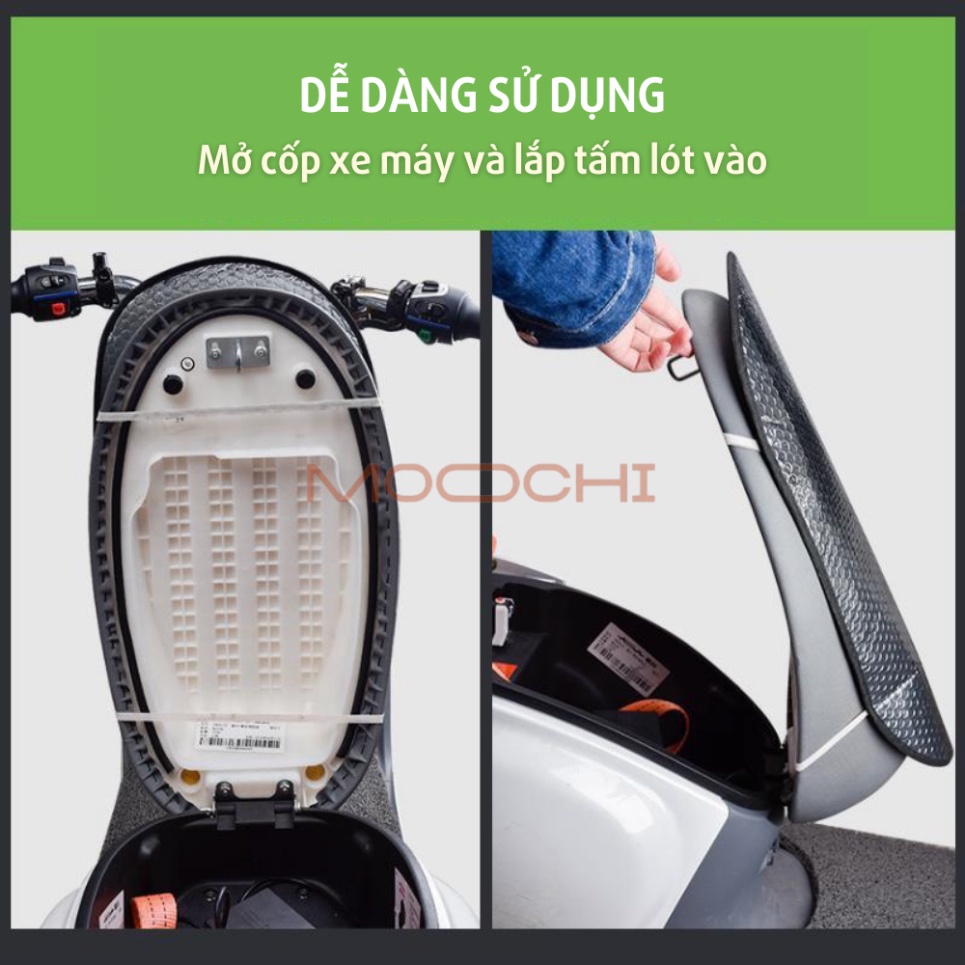 Tấm Che Yên Xe Máy Chống Nắng🍀FREESHIP🍀Miếng Che Chống Mưa 60 x 36Cm Tráng Bạc 2 Mặt Cao Cấp Siêu Dày
