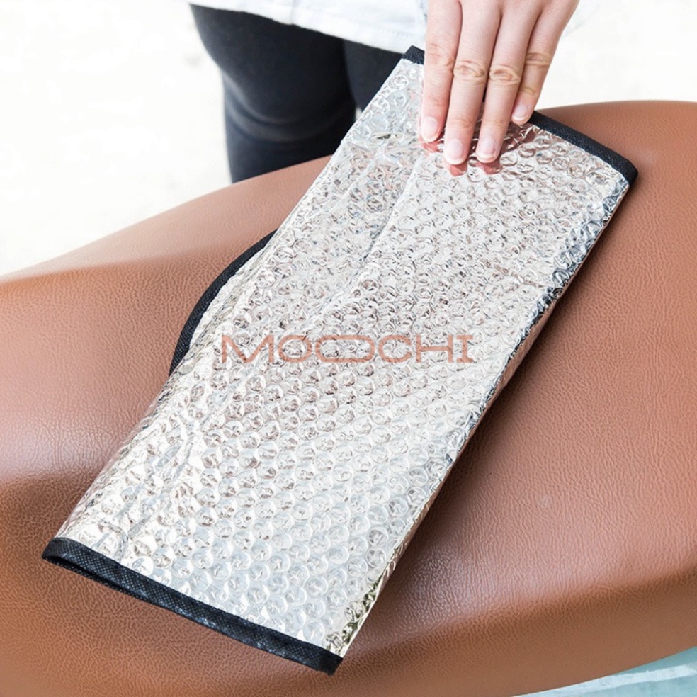Tấm Che Yên Xe Máy Chống Nắng🍀FREESHIP🍀Miếng Che Chống Mưa 60 x 36Cm Tráng Bạc 2 Mặt Cao Cấp Siêu Dày