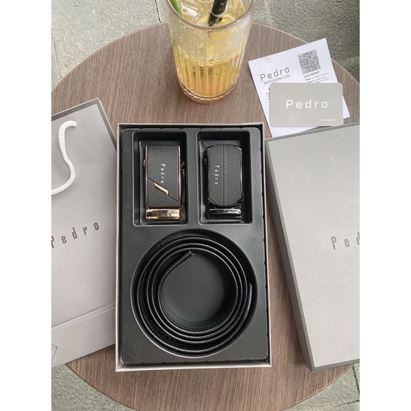 Set thắt lưng nam 2 mặt sang trọng, chất liệu da PU cao cấp, set dây lưng, dây nịt nam full box, thích hợp làm quà tặng