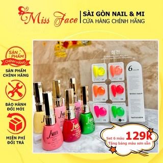 Sơn gel dạ quang - Sơn Neon siêu sáng - Sơn gel dạ quang Q8 15ml. Chất sơn đặc mướt , lông cọ tròn
