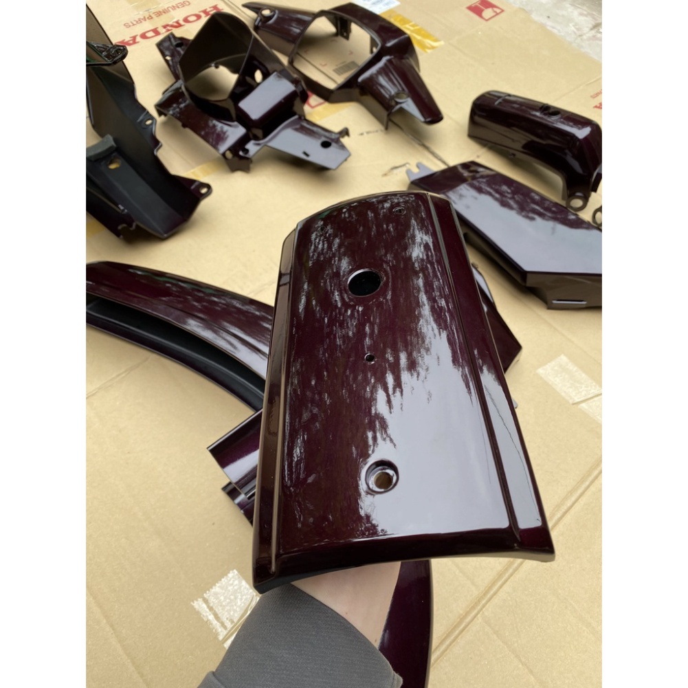 Bộ Nhựa Xe Dream Chính Hãng Honda Tặng Kèm Bộ Tem 3 Lớp Cao Cấp, Dàn Áo Bộ Vỏ Dùng Cho Dream Thái Và Dream Việt