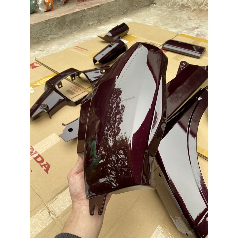 Bộ Nhựa Xe Dream Chính Hãng Honda Tặng Kèm Bộ Tem 3 Lớp Cao Cấp, Dàn Áo Bộ Vỏ Dùng Cho Dream Thái Và Dream Việt