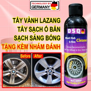 Tẩy Lazang Ô tô - Tẩy Vành Inox Xe Máy - Vệ Sinh Cặn Bẩn, Oxy Hóa Vành Lazang - Đánh Sạch Vệt Ố Đọng Nước WHEEL HUB RIM